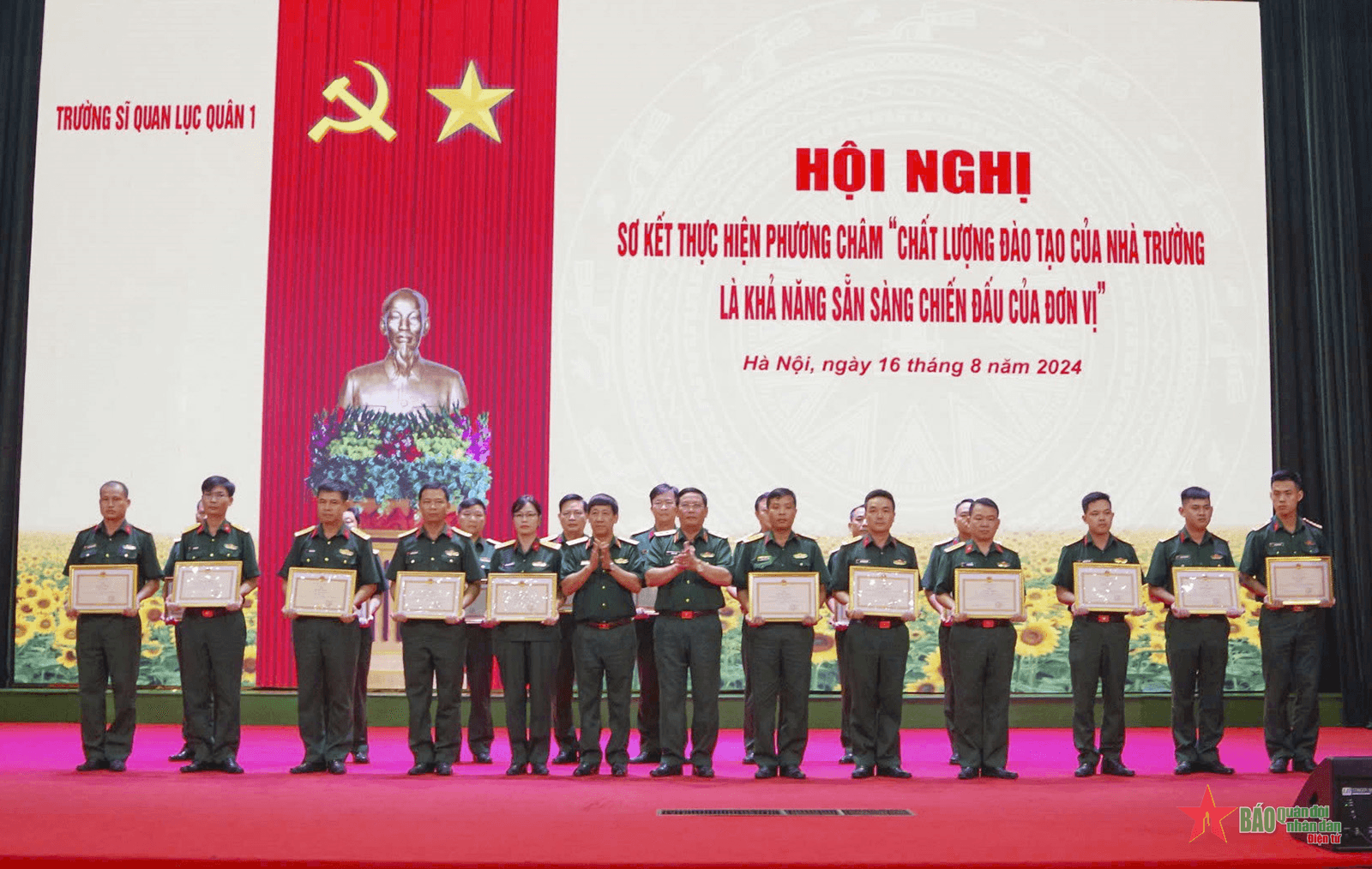 Trường Sĩ quan Lục quân 1 sẽ đẩy mạnh phối hợp, liên kết đào tạo