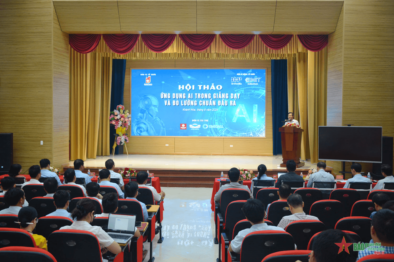 Trường Sĩ quan Thông tin tổ chức hội thảo ứng dụng AI trong giảng dạy