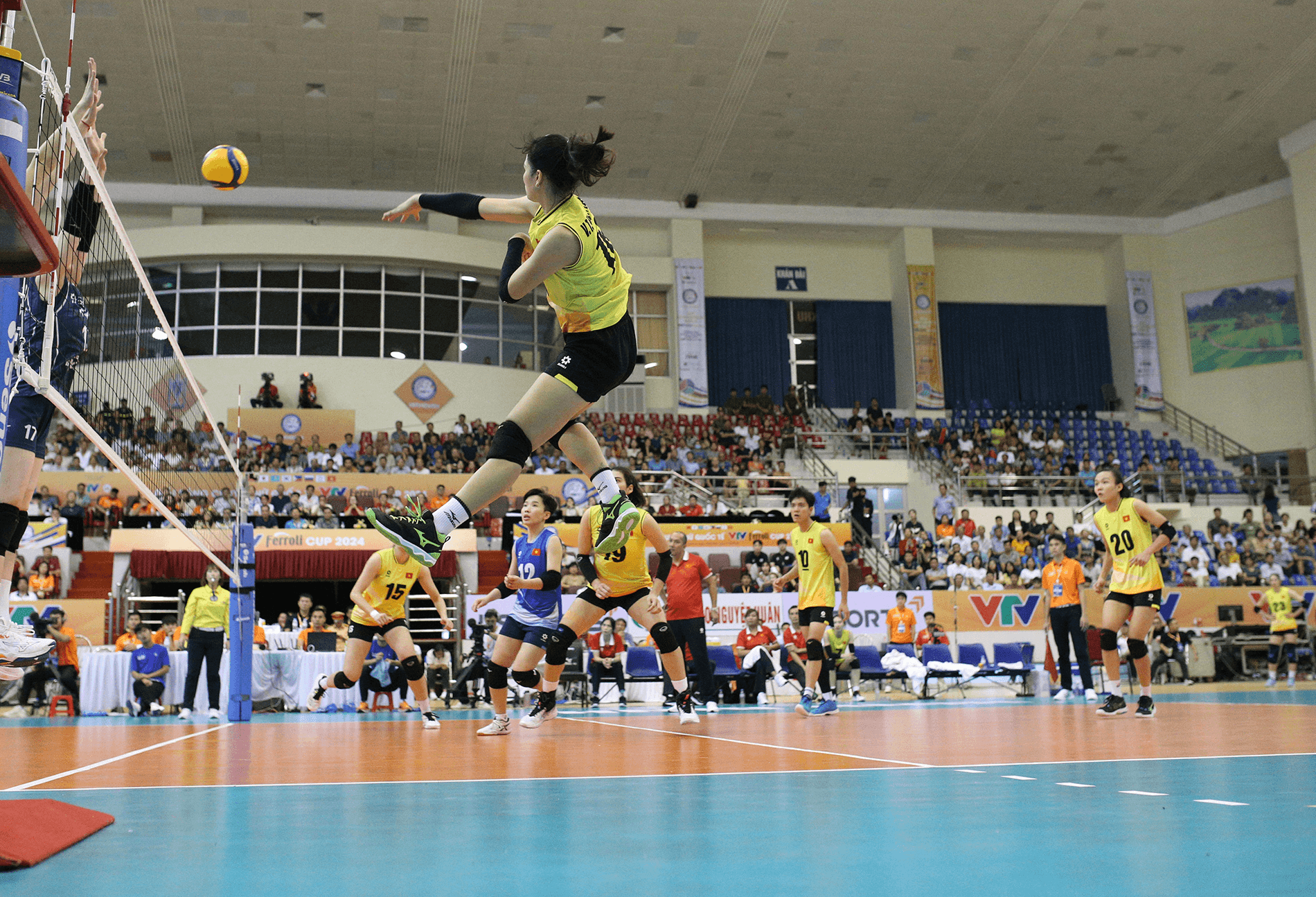 Xem trực tiếp đội tuyển bóng chuyền nữ Việt Nam và Paint Masters (VTV Cup 2024)