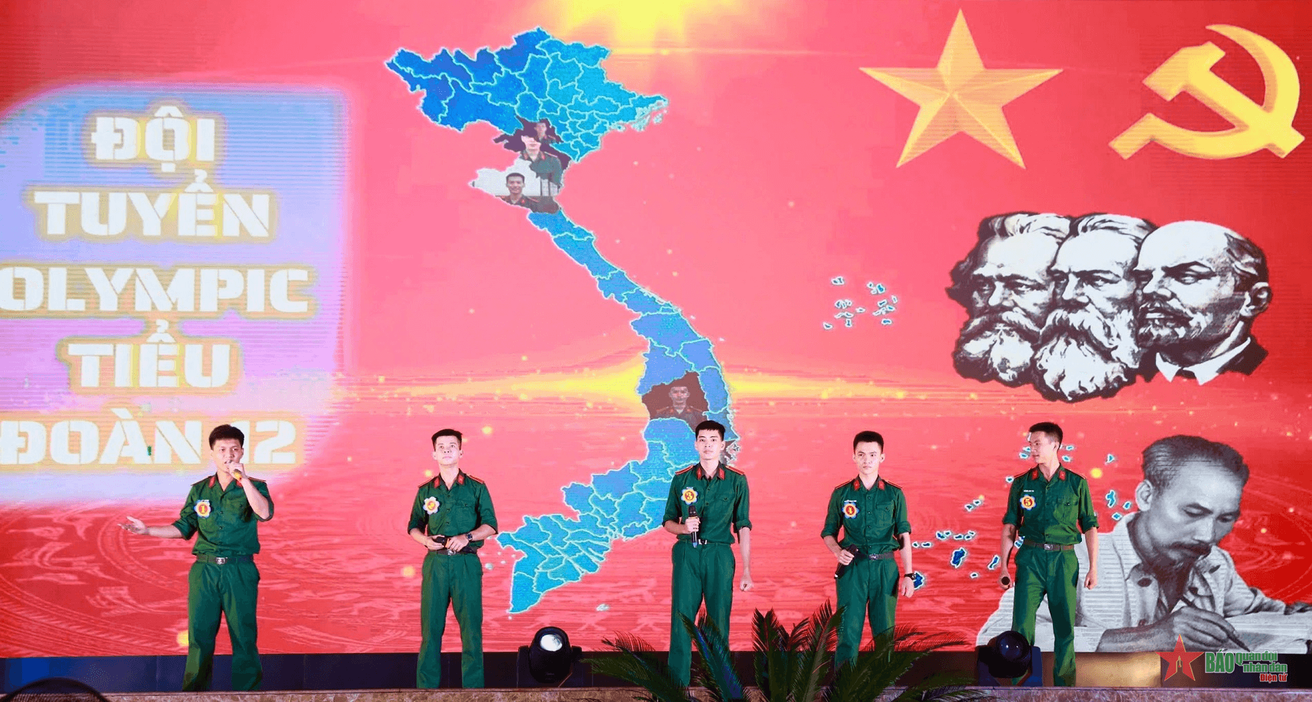 Sân chơi Olympic của học viên Trường sĩ quan Chính trị