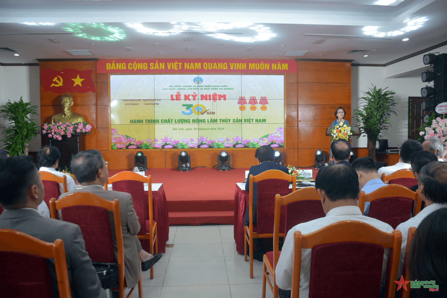 Lễ kỷ niệm “30 năm Hành trình chất lượng nông lâm thủy sản”