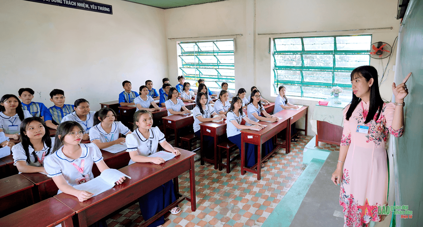Kiên Giang lớp quá tải, giáo viên thiếu