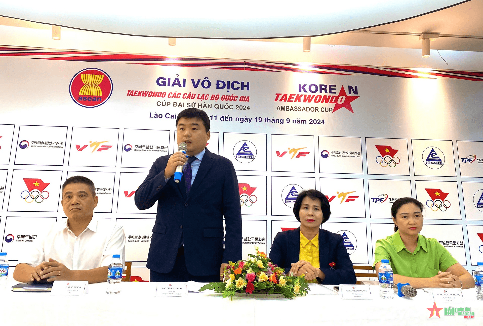 Giải vô địch taekwondo các câu lạc bộ quốc gia 2024 quy tụ 1.000 huấn luyện viên, vận động viên