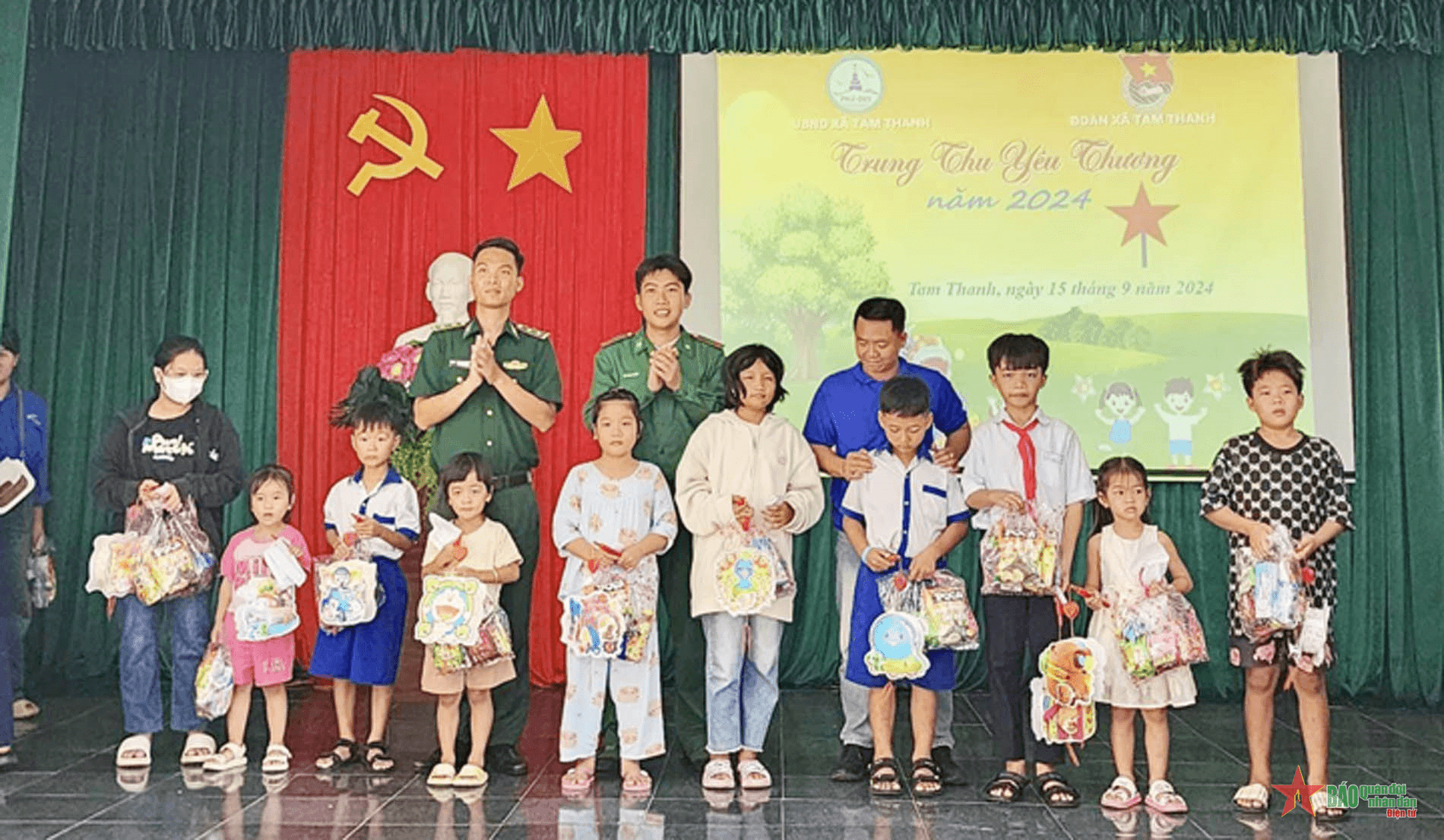 Tết Trung thu ý nghĩa của trẻ em vùng biển Bình Thuận