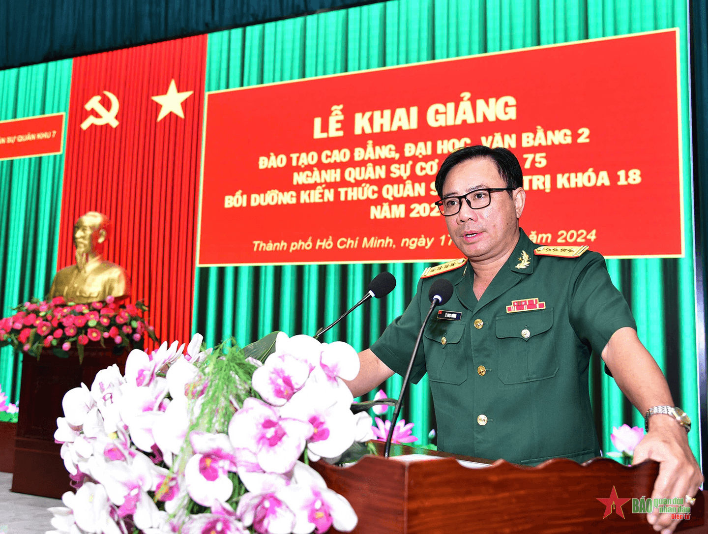 Trường Quân sự Quân khu 7: Nhà trường là chiến trường, kết quả học tập là chiến công