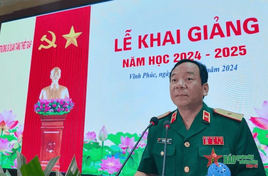 Trường Sĩ quan Tăng thiết giáp: Phấn đấu hoàn thành thắng lợi nhiệm vụ năm học 2024-2025