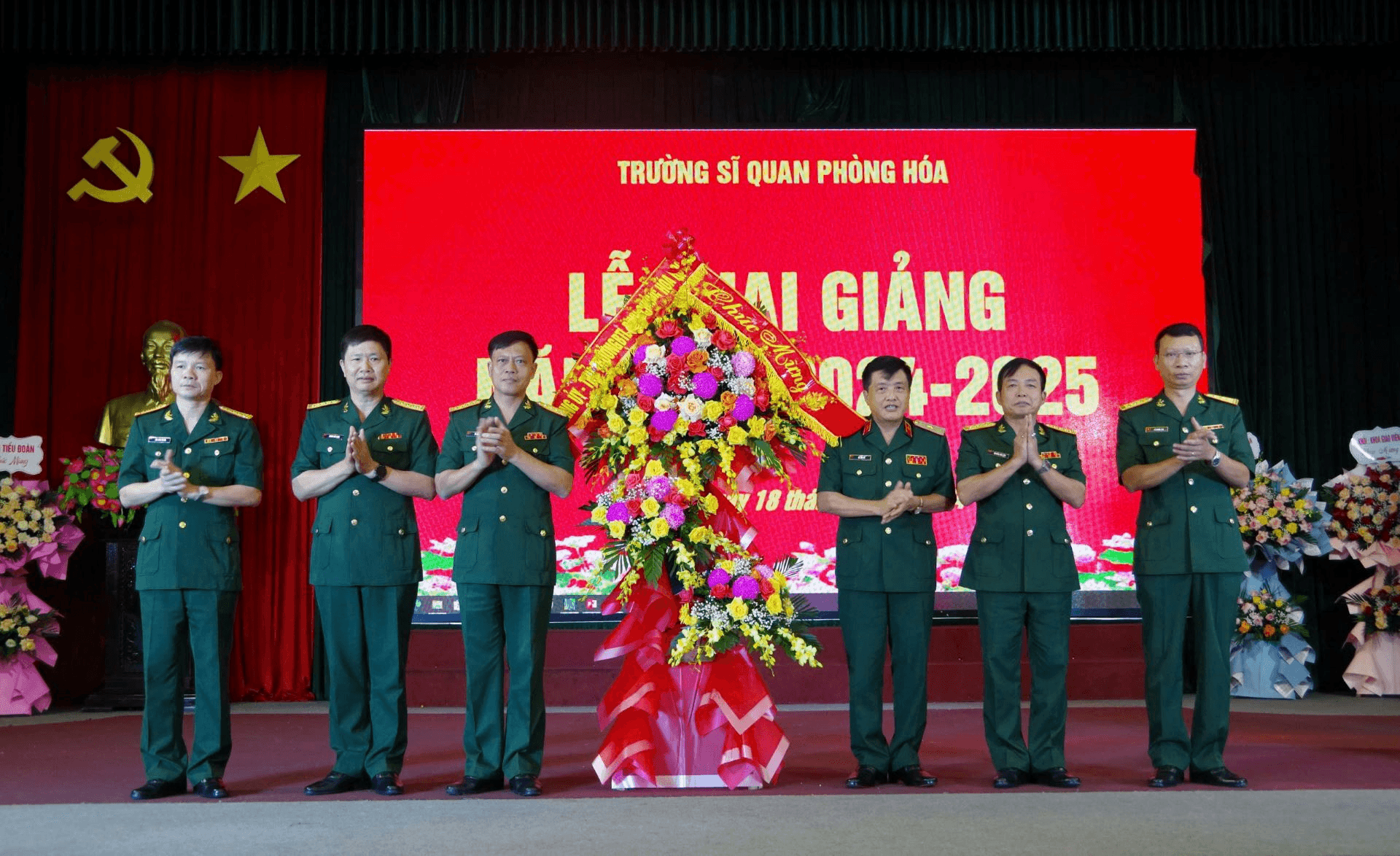 Trường Sĩ quan Phòng hóa tổ chức Lễ khai giảng năm học 2024-2025