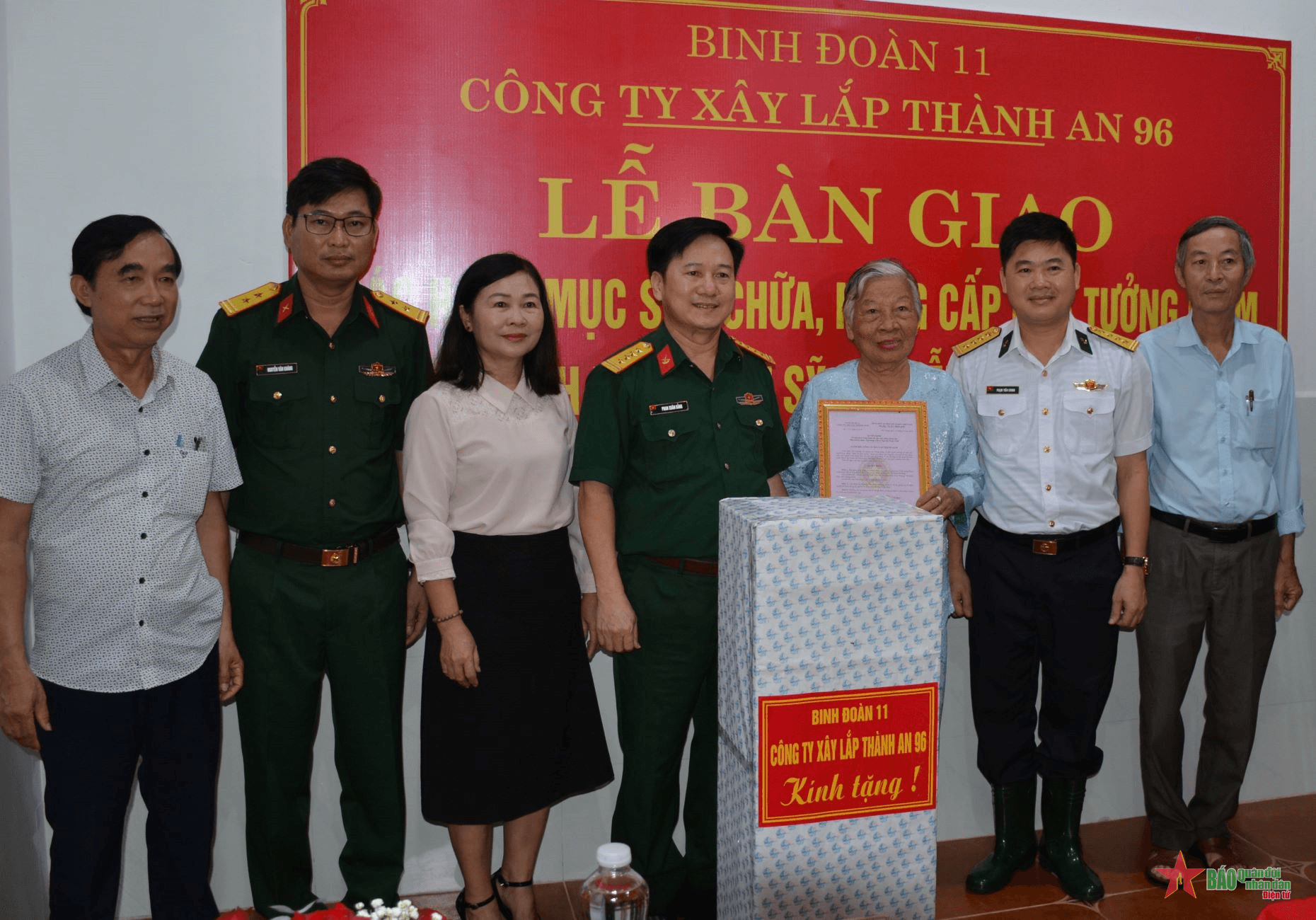 Khánh thành, bàn giao các hạng mục sửa chữa Nhà tưởng niệm Anh hùng liệt sĩ Nguyễn Phan Vinh