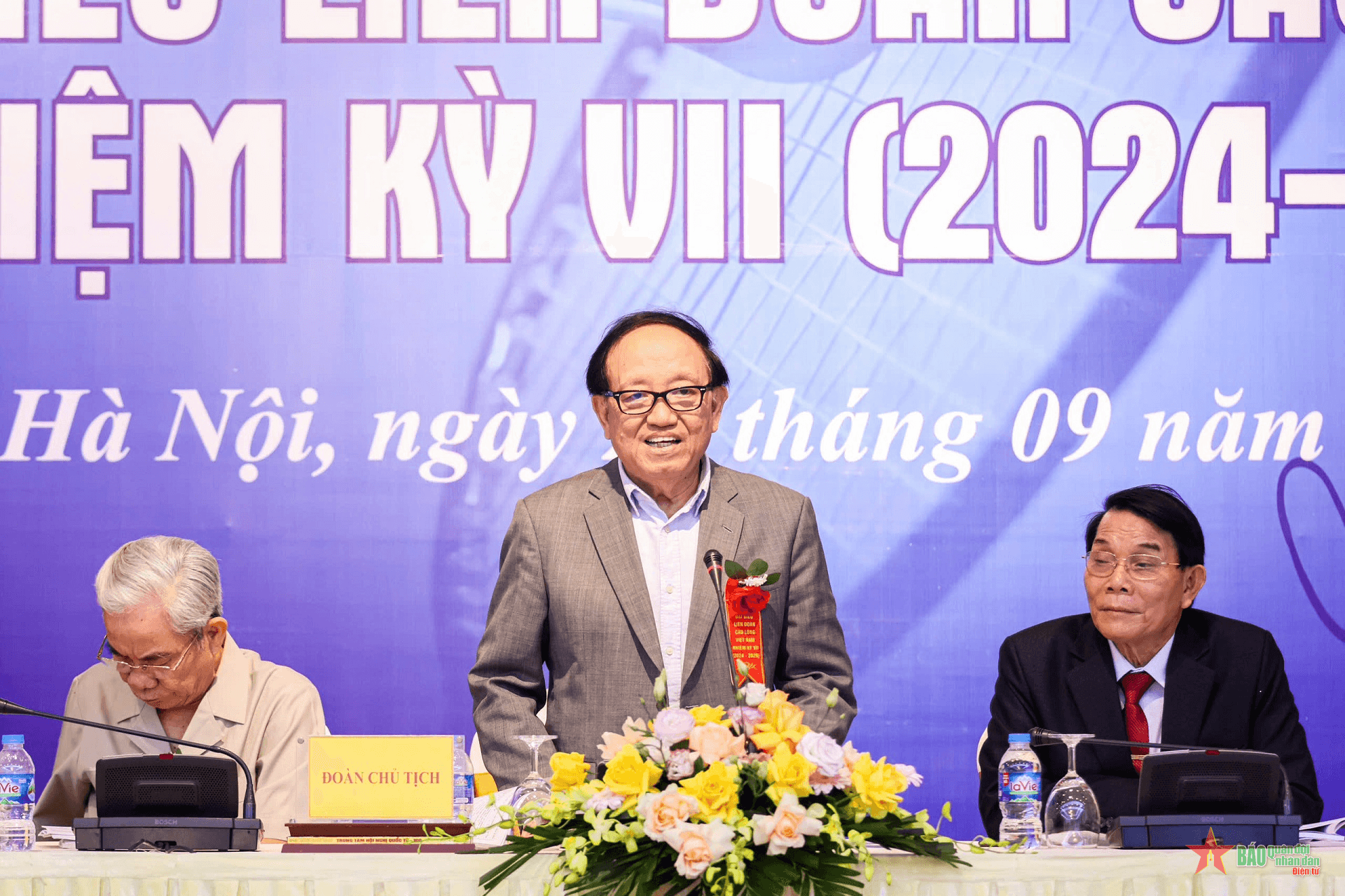 Ông Lê Đăng Xu đắc cử Chủ tịch Liên đoàn Cầu lông Việt Nam