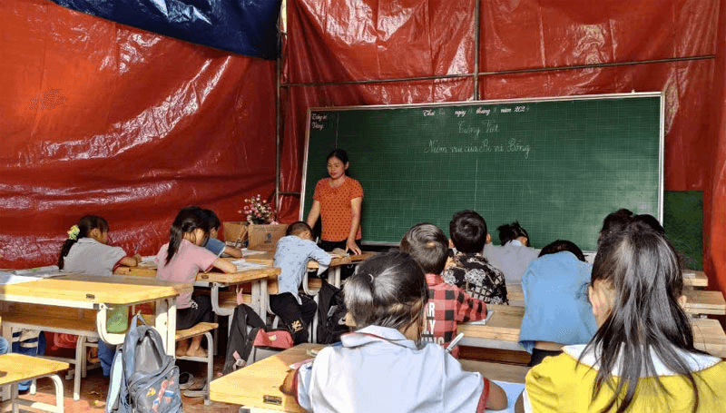 Cao Bằng: Học sinh vùng sạt lở ở huyện Nguyên Bình gặp nhiều khó khăn khi quay trở lại trường học