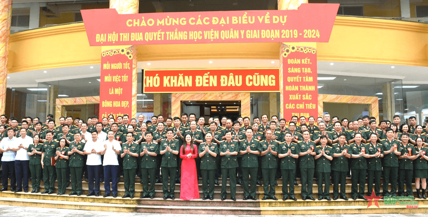 Học viện Quân y: Phong trào Thi đua Quyết thắng tập trung đột phá vào khâu yếu, việc khó, nhiệm vụ trọng tâm