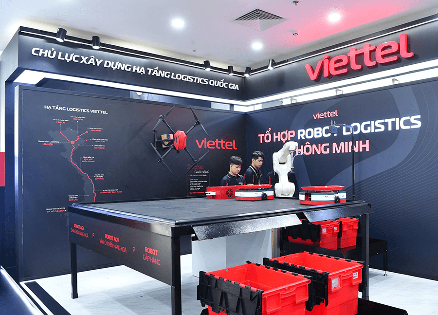 Viettel công bố chuỗi giải pháp tự động hóa logistics