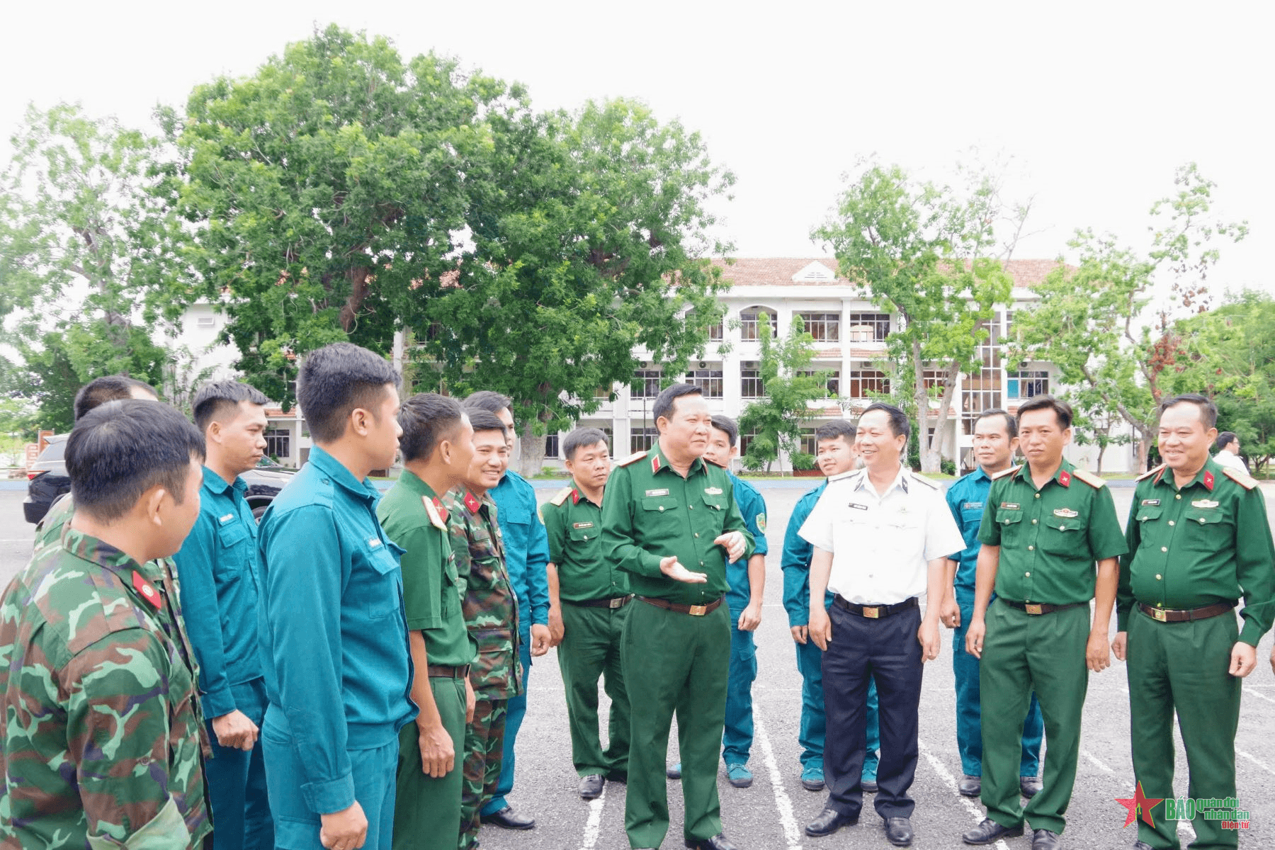 Học viện Hải quân hoàn thành tốt nhiệm vụ đào tạo các đối tượng hải đội dân quân thường trực
