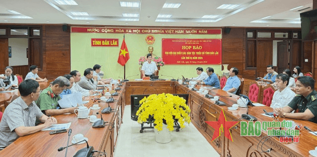 Tỉnh Đắk Lắk thông tin về Đại hội đại biểu các dân tộc thiểu số lần thứ IV năm 2024
