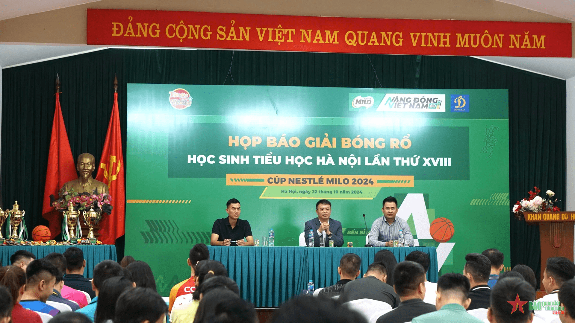 Giải bóng rổ học sinh Tiểu học Hà Nội 2024 quy tụ 154 đội bóng