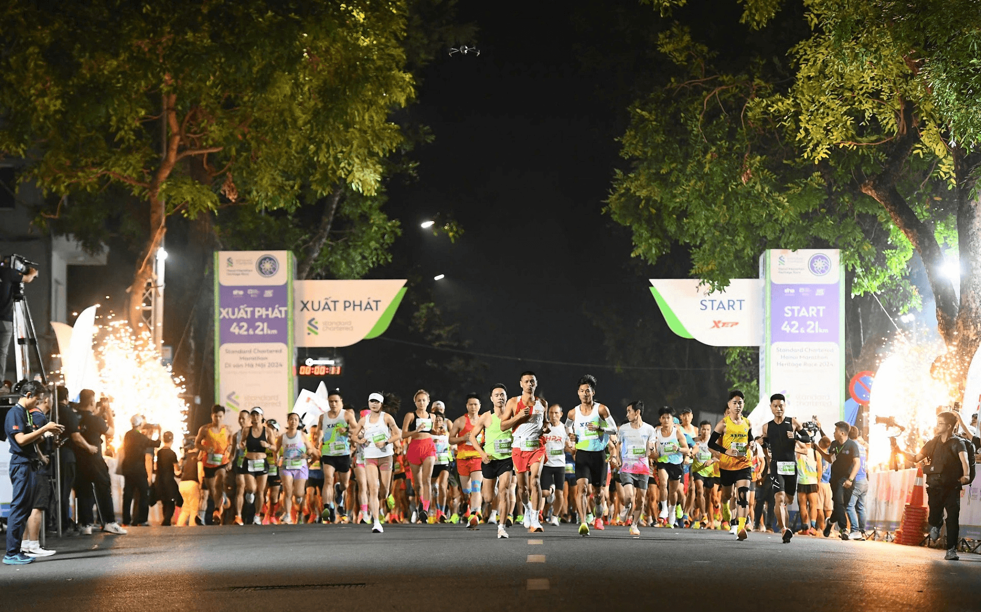 Kiptoo và Ngọc Hoa vô địch Giải marathon Di sản Hà Nội 2024