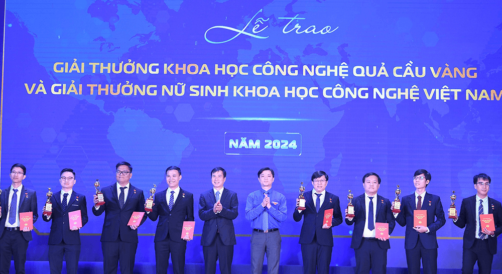 10 nhà khoa học trẻ xuất sắc được nhận Giải thưởng Quả Cầu Vàng 2024