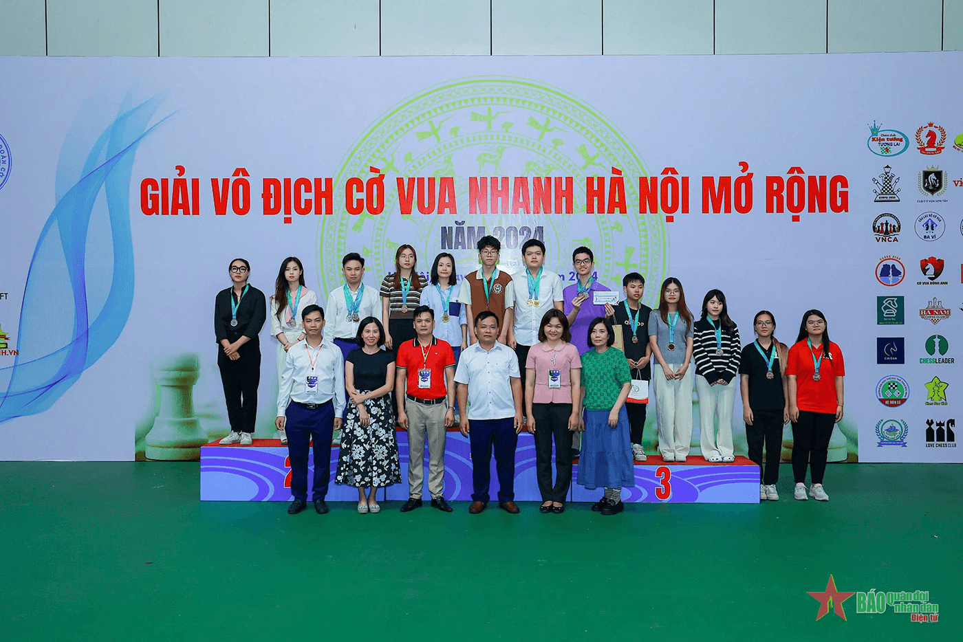 Bế mạc giải cờ vua có đông kỳ thủ nhất Việt Nam