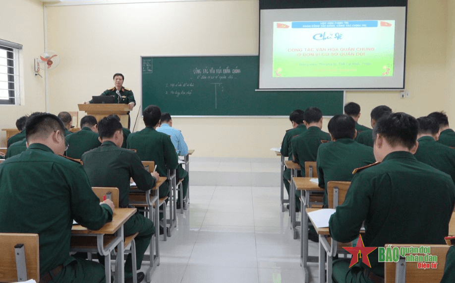Mô hình lớp học “đảo ngược” ở Học viện Chính trị