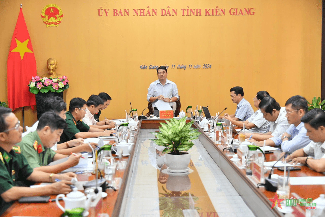 Kiên Giang: Kiểm tra tiến độ thực hiện các hoạt động Tết quân dân năm 2025
