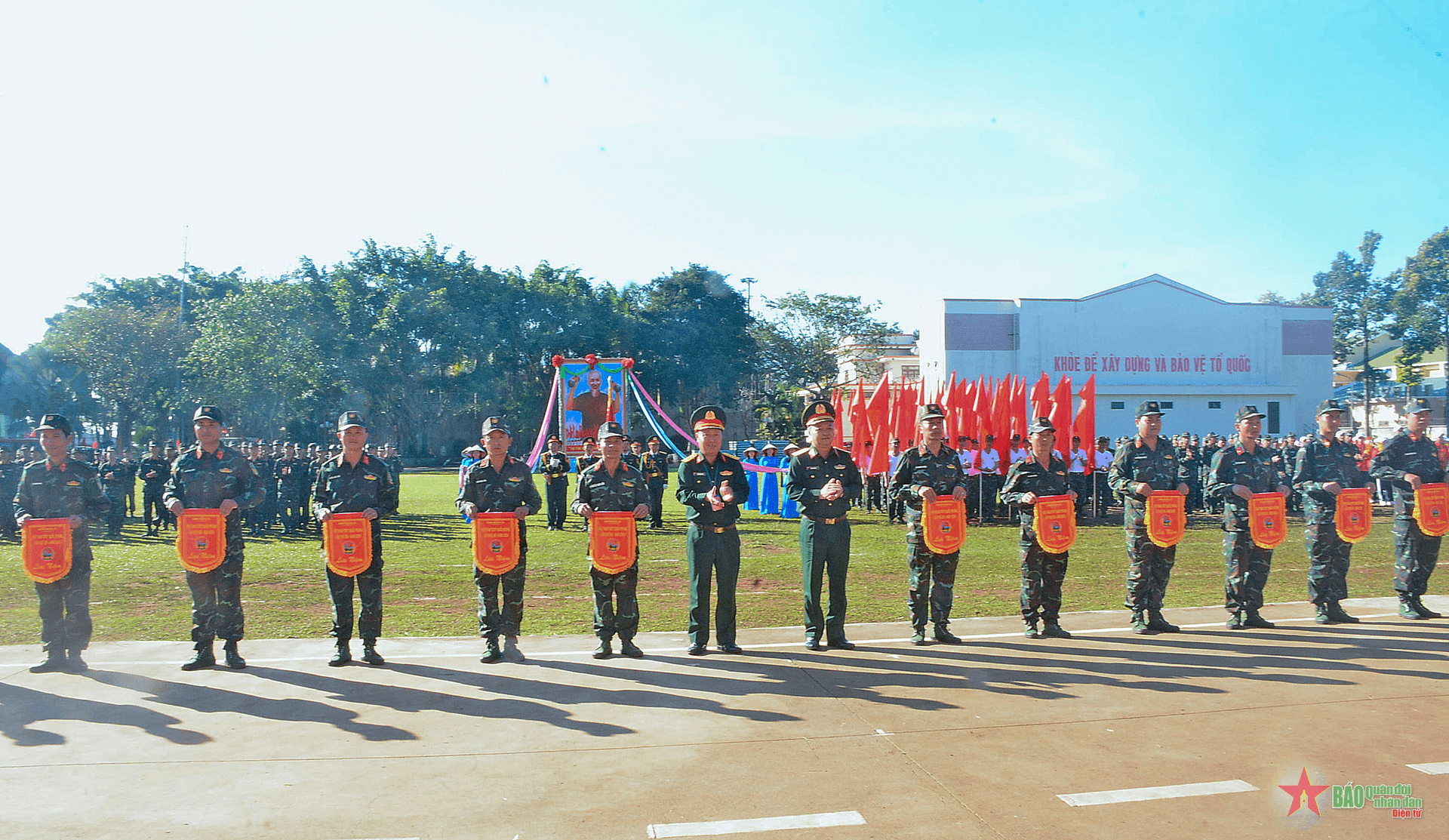 Binh đoàn 15: Gần 400 vận động viên, huấn luyện viên, trọng tài tham gia Hội thao thể dục thể thao quốc phòng