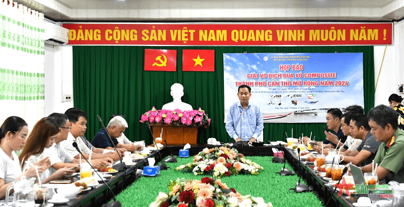 Cần Thơ tổ chức Giải vô địch đua vỏ Composit mở rộng năm 2024