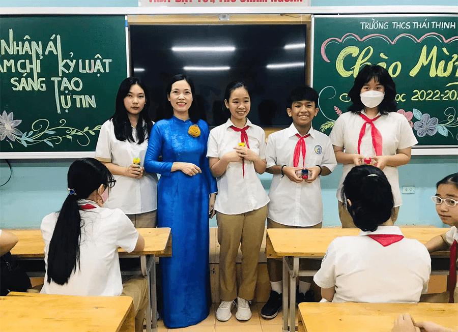Cô giáo Châm truyền cảm hứng