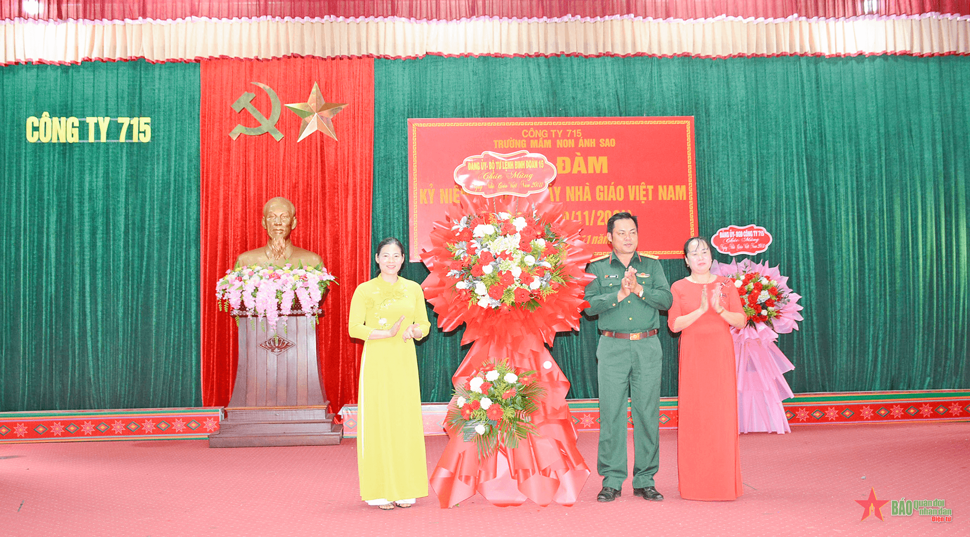 Binh đoàn 15: Công ty 715 tổ chức tọa đàm kỷ niệm Ngày nhà giáo Việt Nam