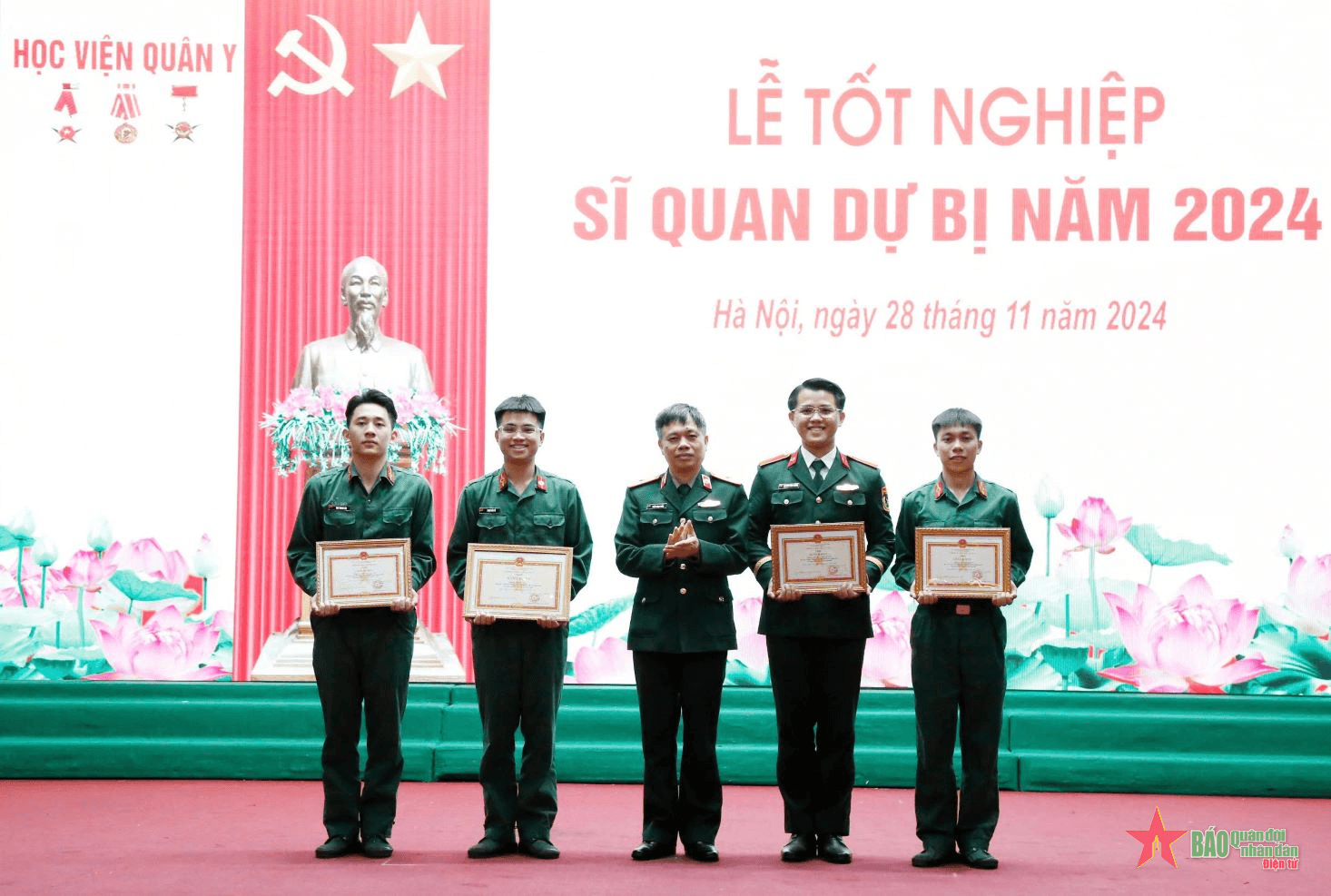 Học viện Quân y tổ chức lễ tốt nghiệp đào tạo sĩ quan dự bị năm 2024