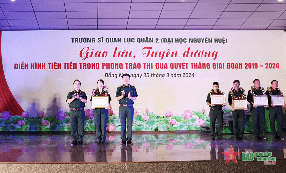 Chủ tịch Hội Phụ nữ “hai giỏi” ở Trường Sĩ quan Lục quân 2