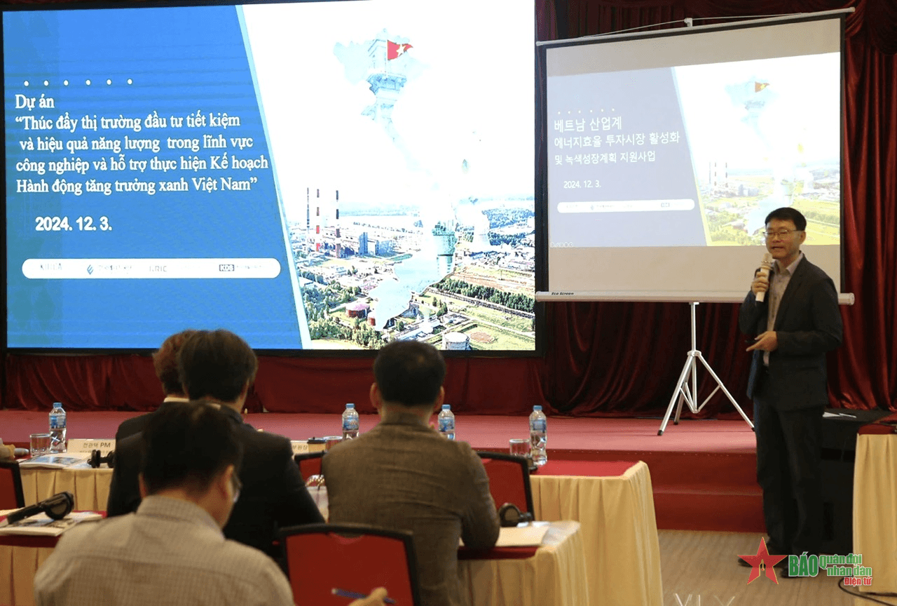 Thúc đẩy thị trường đầu tư tiết kiệm và hiệu quả năng lượng trong lĩnh vực công nghiệp