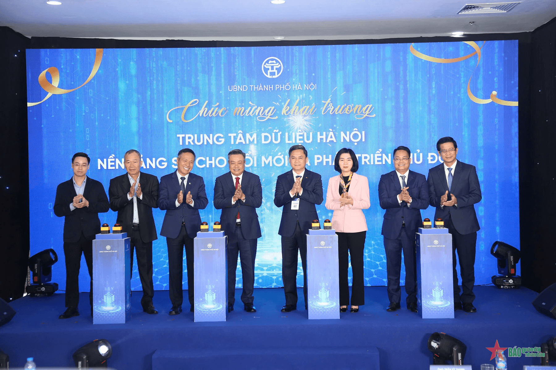 Khai trương hạ tầng Trung tâm Dữ liệu chính thành phố Hà Nội