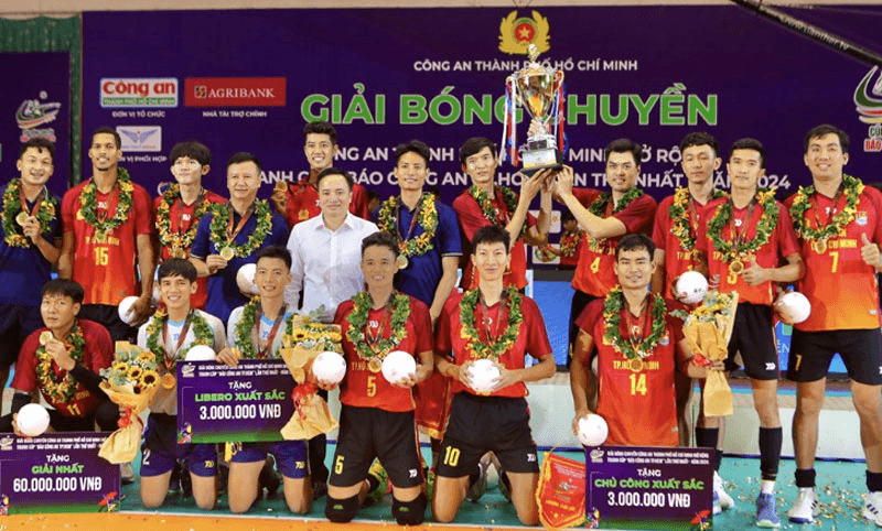 Đội bóng chuyền nam Công an TP Hồ Chí Minh: Củng cố lực lượng, gia tăng sức mạnh