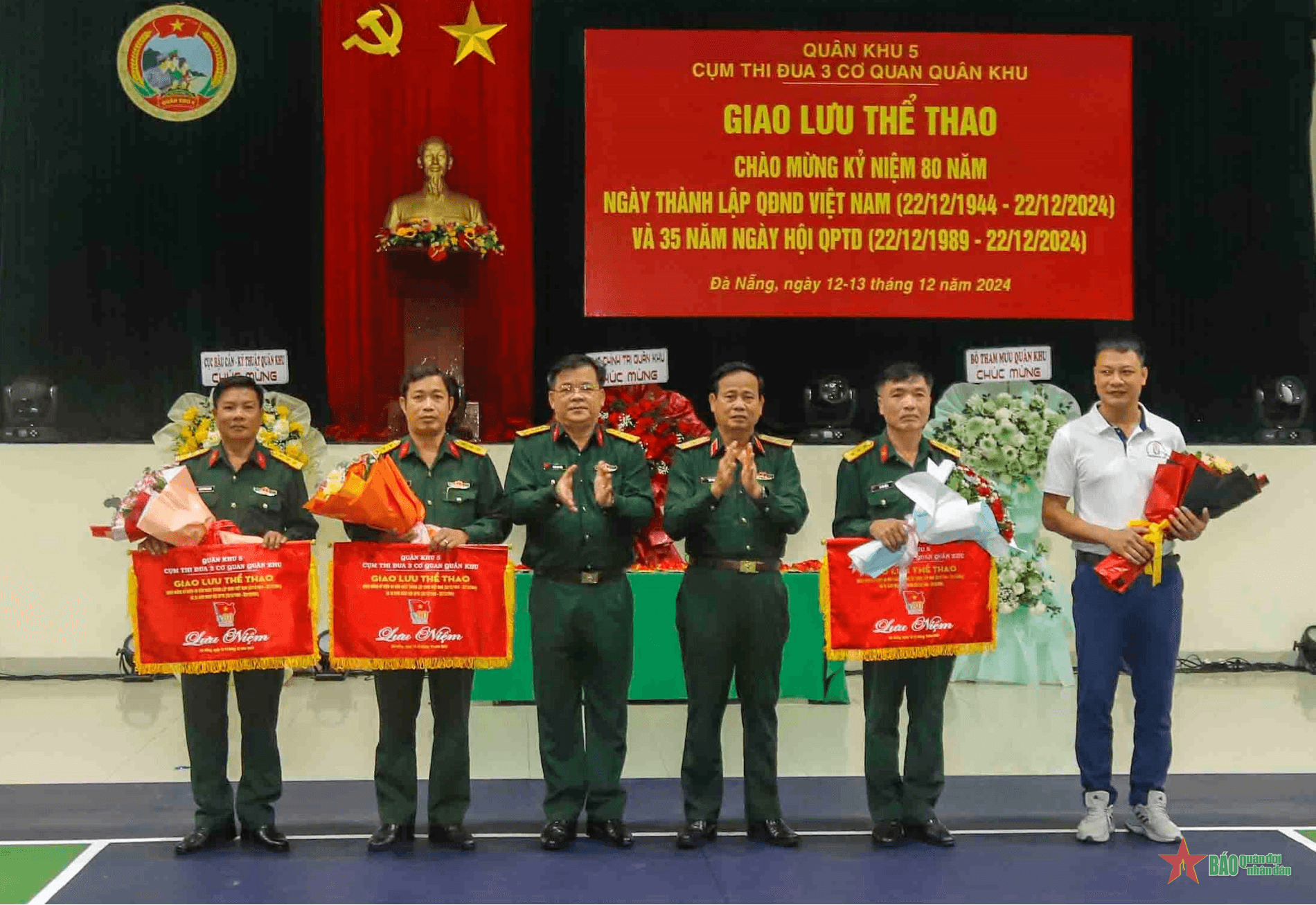 Khai mạc giao lưu thể thao các cơ quan Quân khu 5