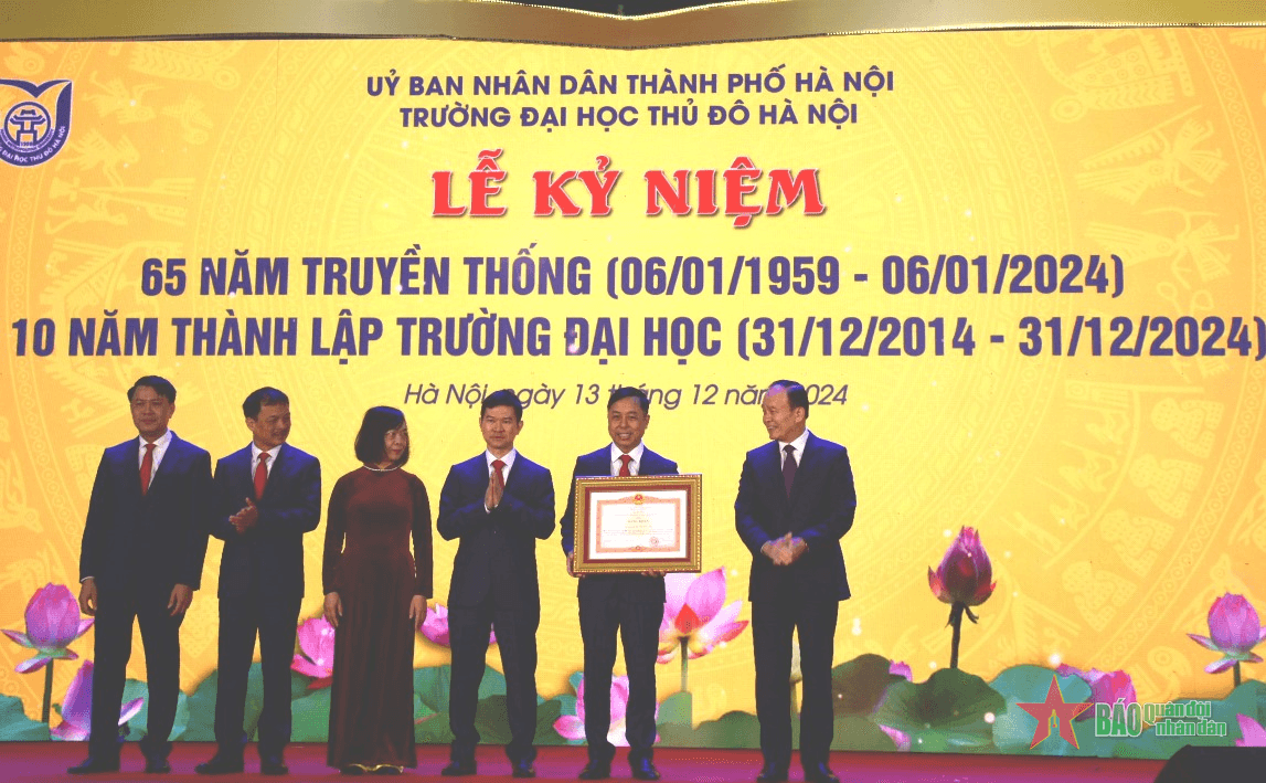 Trường Đại học Thủ đô Hà Nội kỷ niệm 65 năm truyền thống