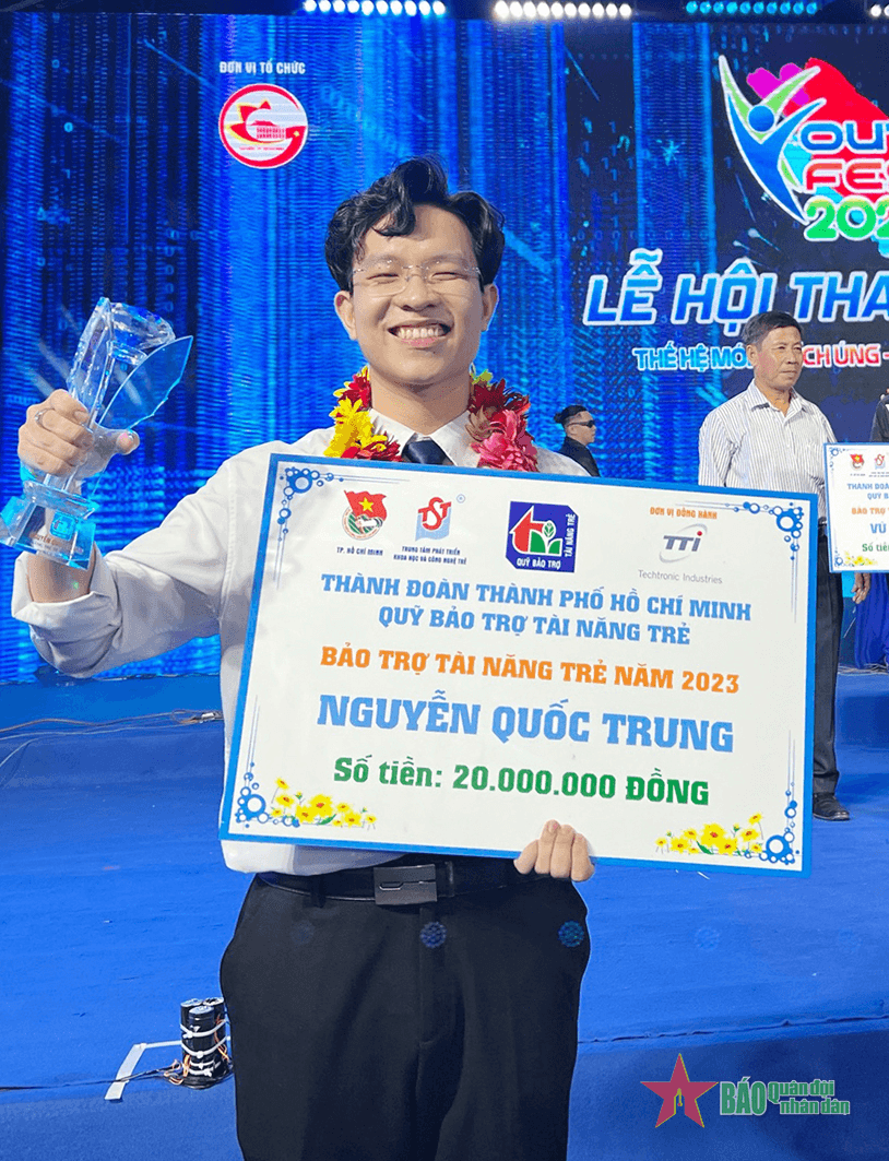 Nguyễn Quốc Trung: Đảng viên trẻ say mê nghiên cứu khoa học