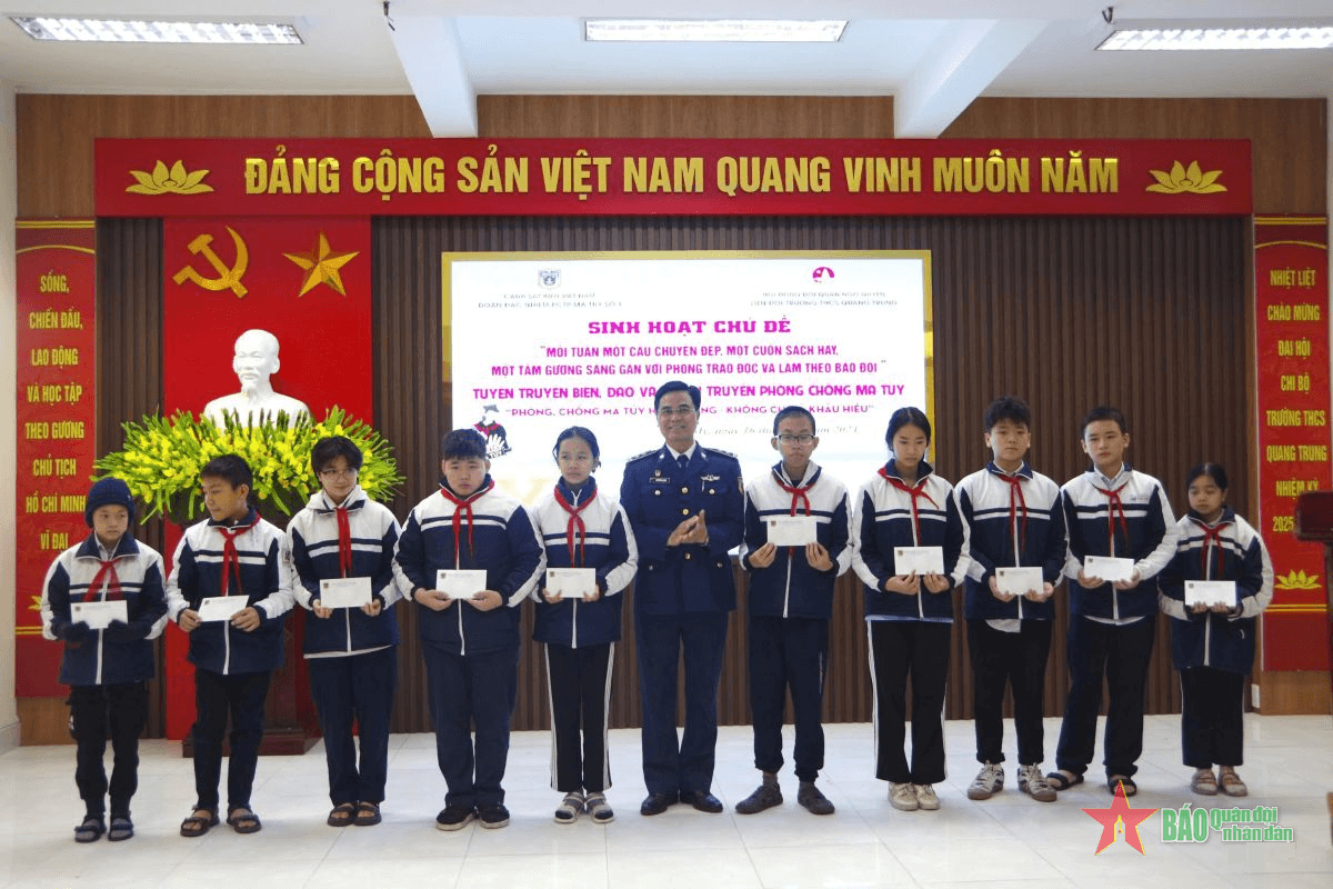Hơn 1.200 học sinh được tuyên truyền, phổ biến pháp luật về ma túy