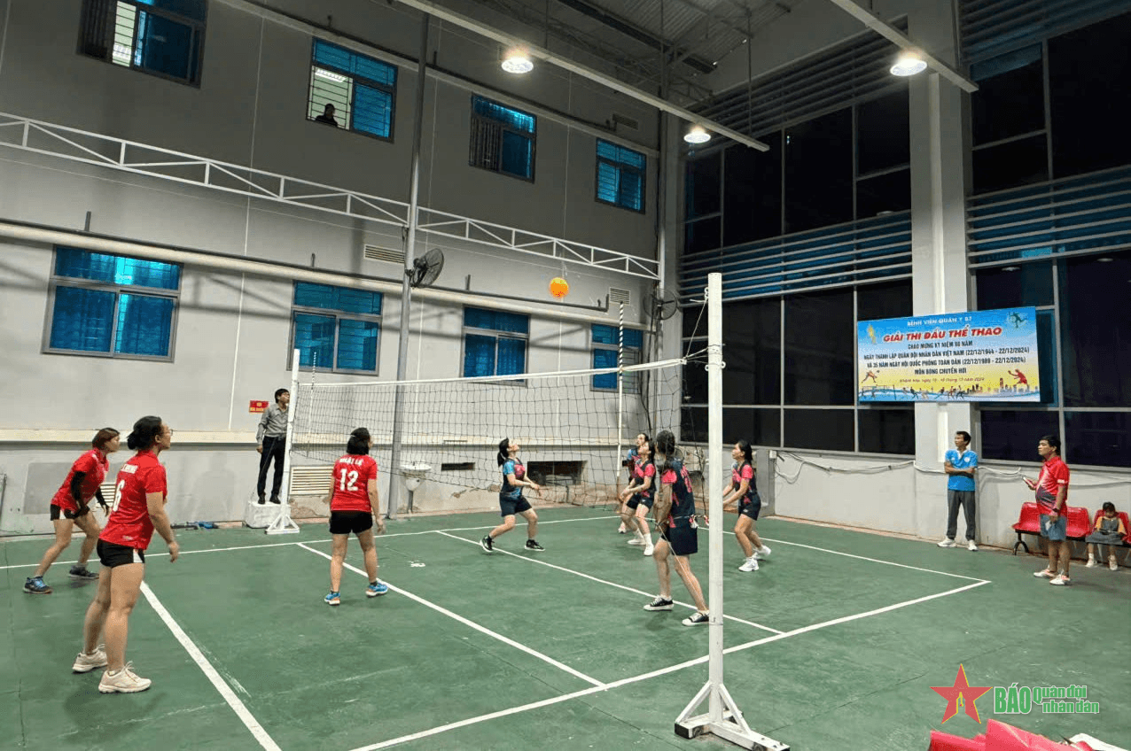 Bệnh viện Quân y 87 tổ chức giải thể thao “Ngày hội văn hóa quân dân”