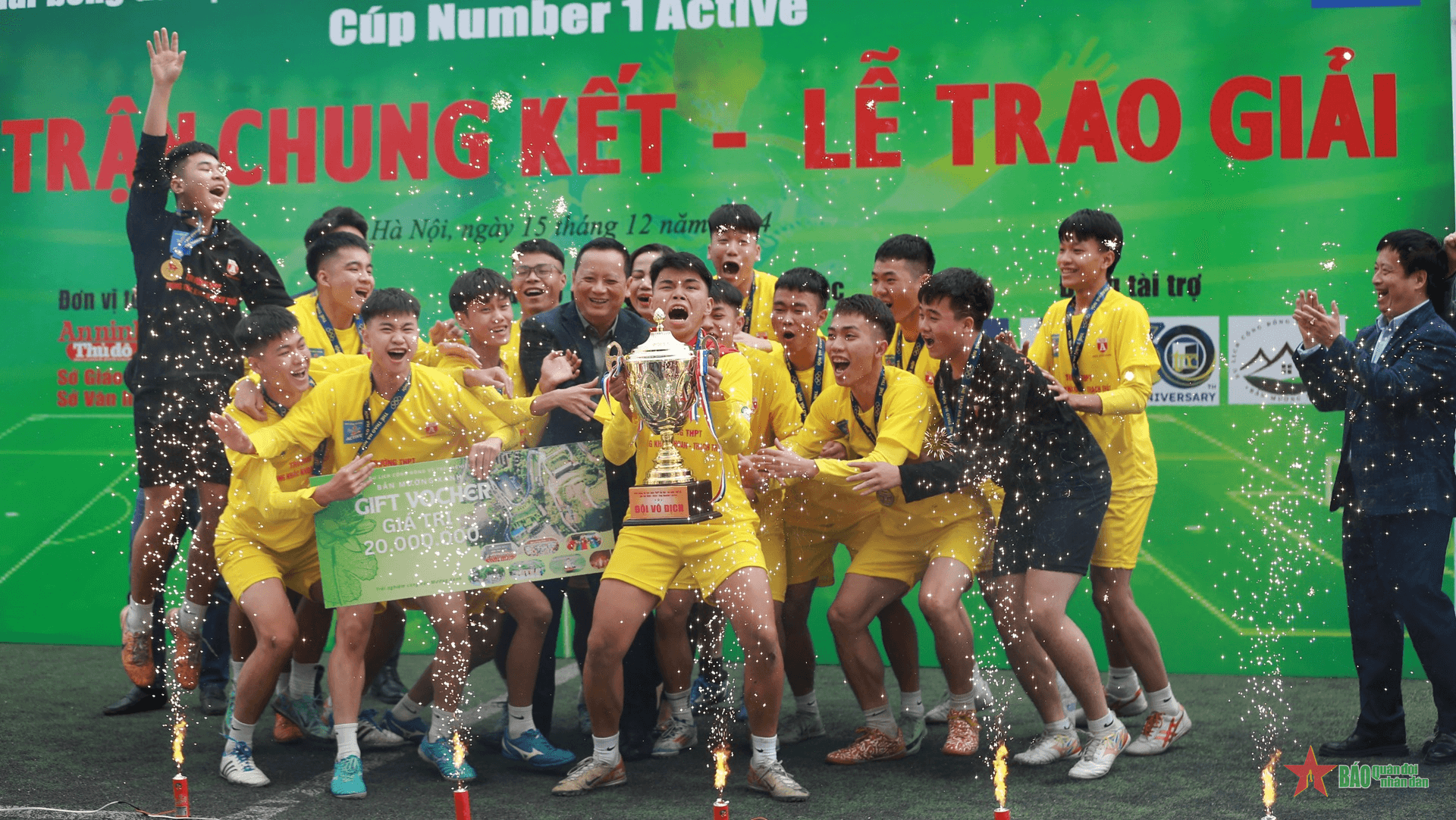 Ngày hội bóng đá của học sinh Thủ đô