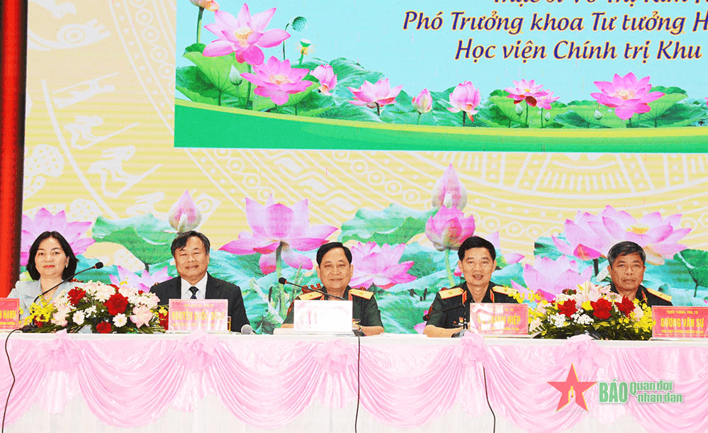 Hội thảo khoa học “80 năm Quân đội nhân dân Việt Nam vì nhân dân mà chiến đấu, vì nhân dân phục vụ”