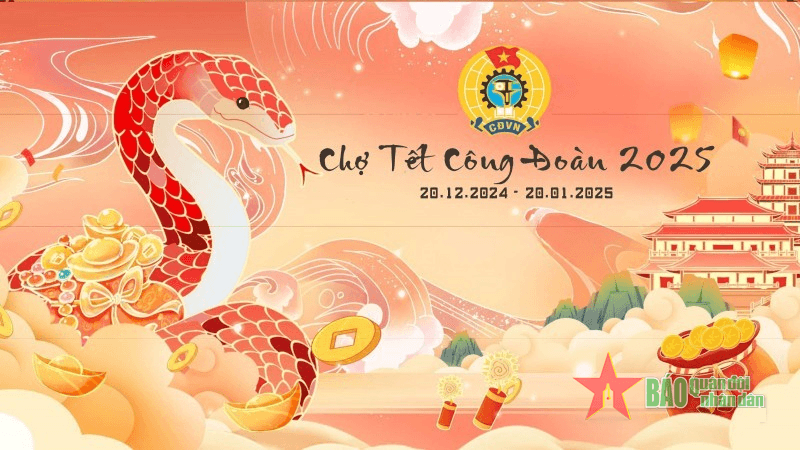 Nhiều ưu đãi cho đoàn viên, người lao động tại Chợ Tết công đoàn 2025