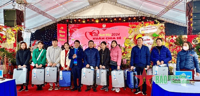 Hơn 3 nghìn đoàn viên công đoàn, người lao động được chăm lo Tết Ất Tỵ 2025