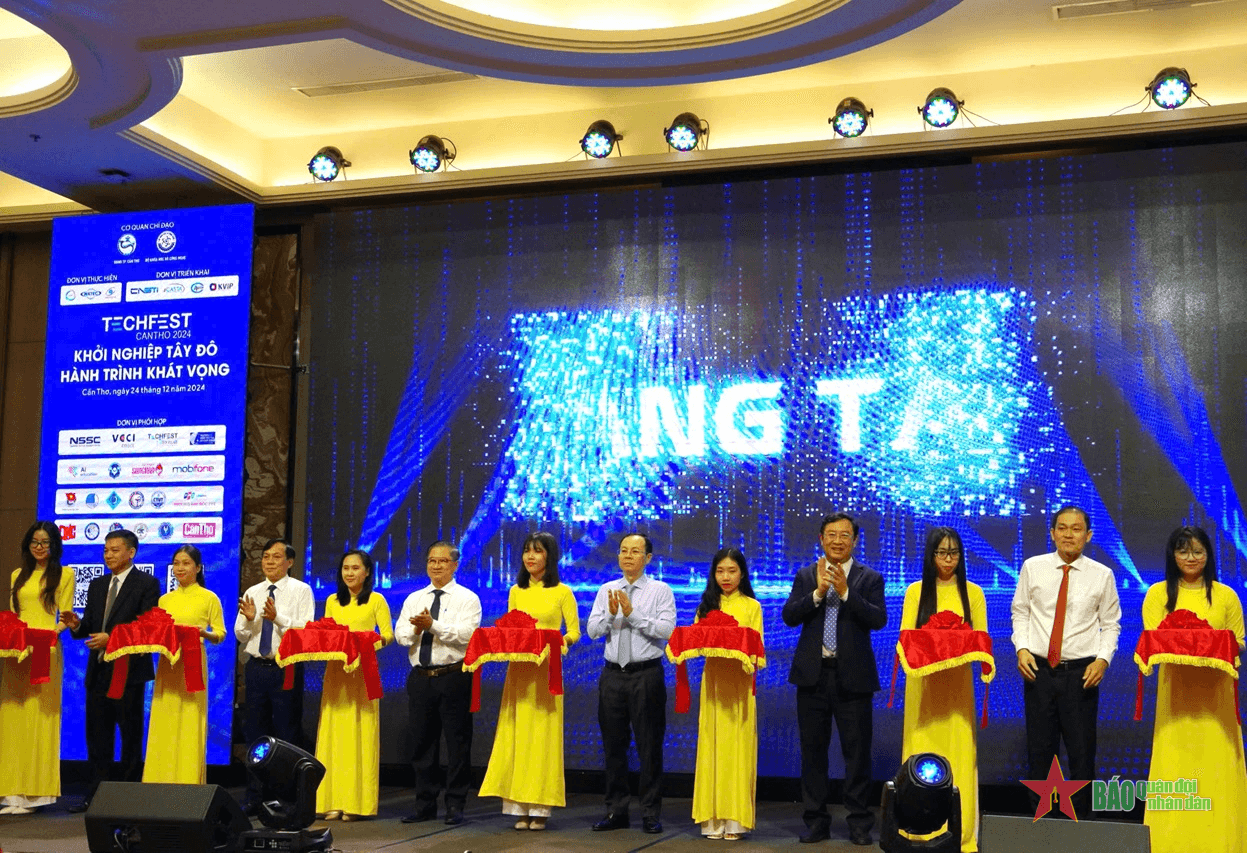 Cần Thơ: Ngày hội khởi nghiệp đổi mới sáng tạo năm 2024