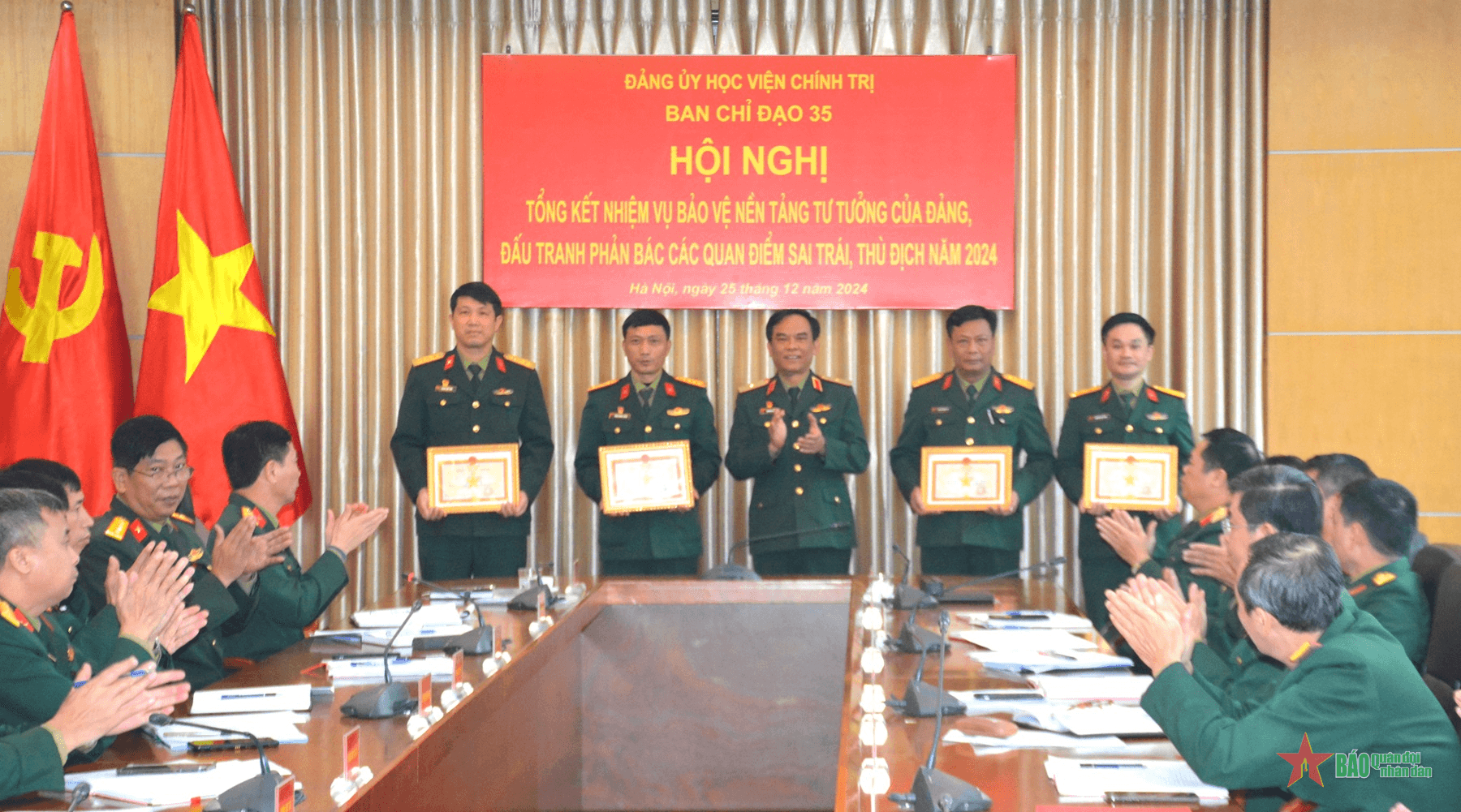 Học viện Chính trị: Tích cực đổi mới, nâng cao chất lượng, hiệu quả hoạt động bảo vệ nền tảng tư tưởng của Đảng