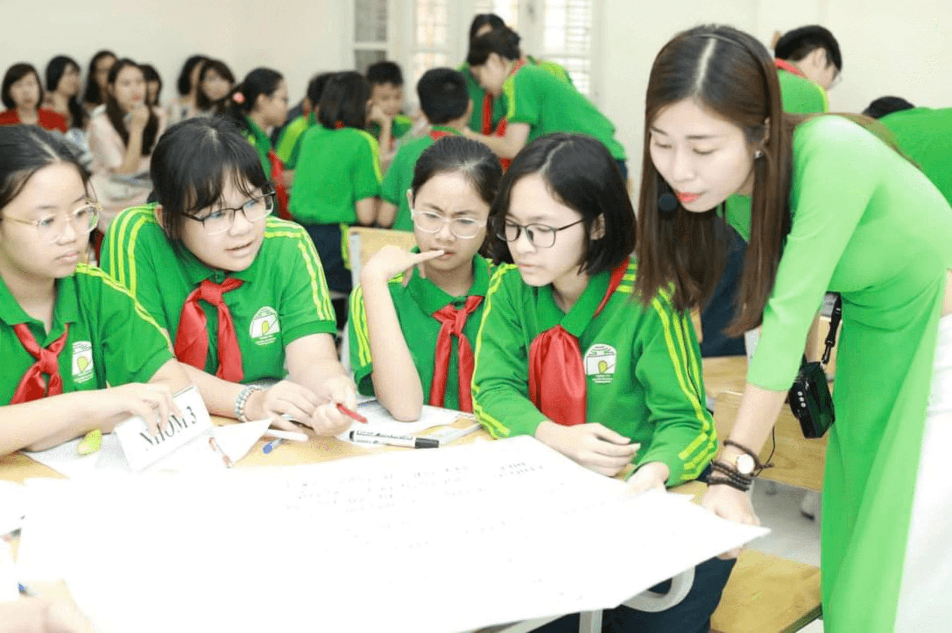 Ngôi trường xanh bên thành Cửa Bắc