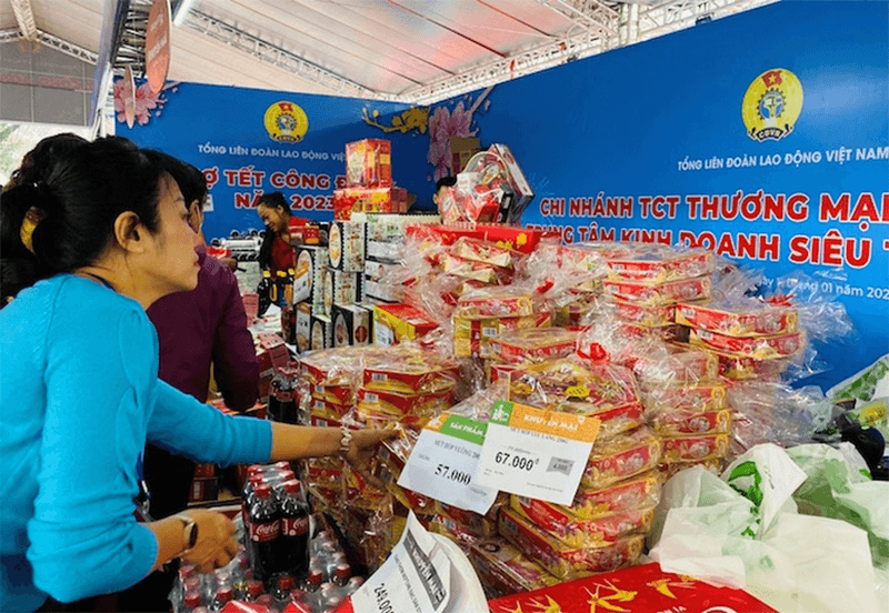 Hơn 70 tỷ đồng hỗ trợ đoàn viên, người lao động dịp Tết