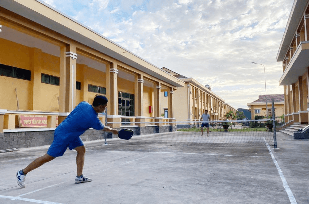 Sức hút pickleball ở Sư đoàn 7