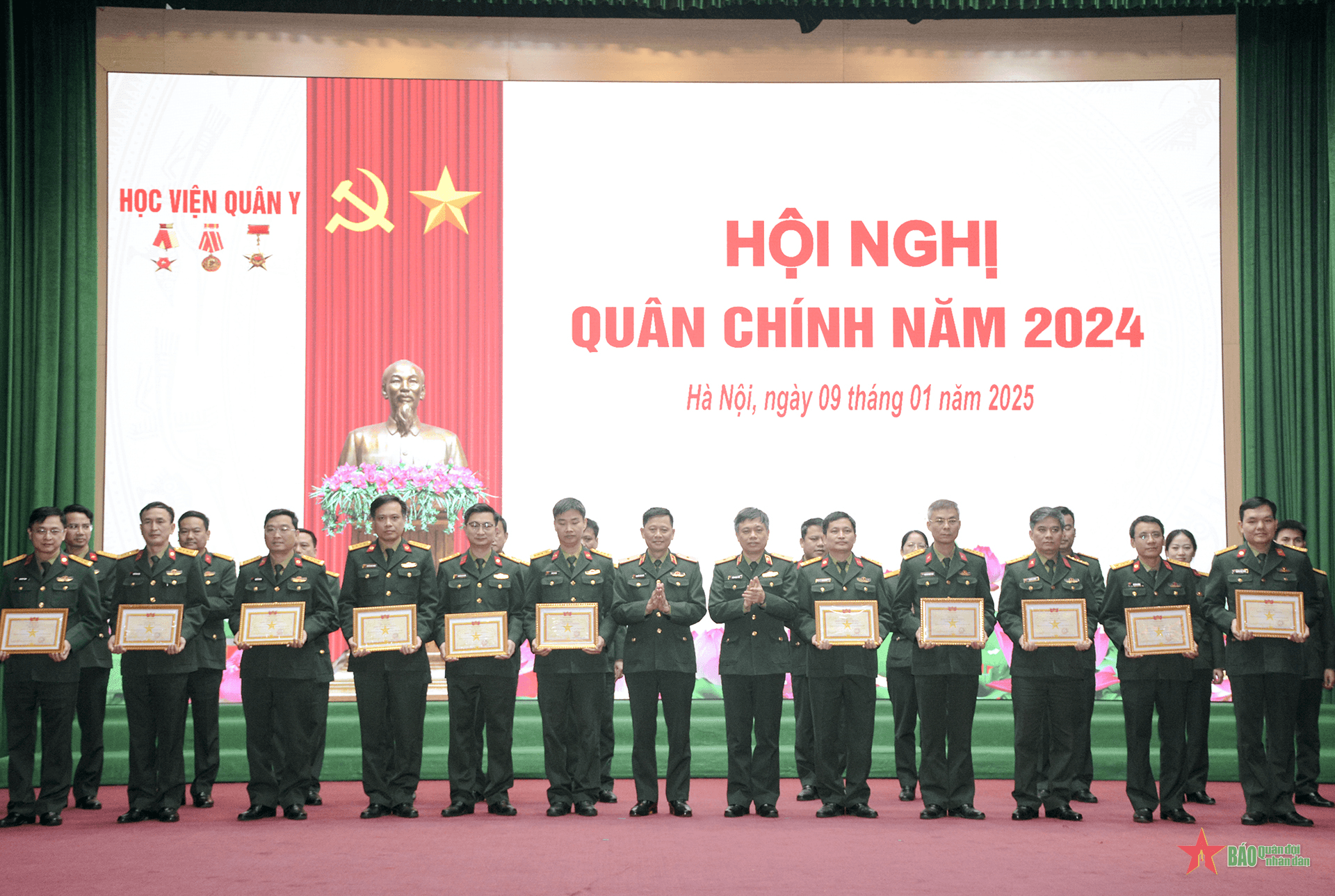 Học viện Quân y tổ chức Hội nghị quân chính triển khai nhiệm vụ năm 2025
