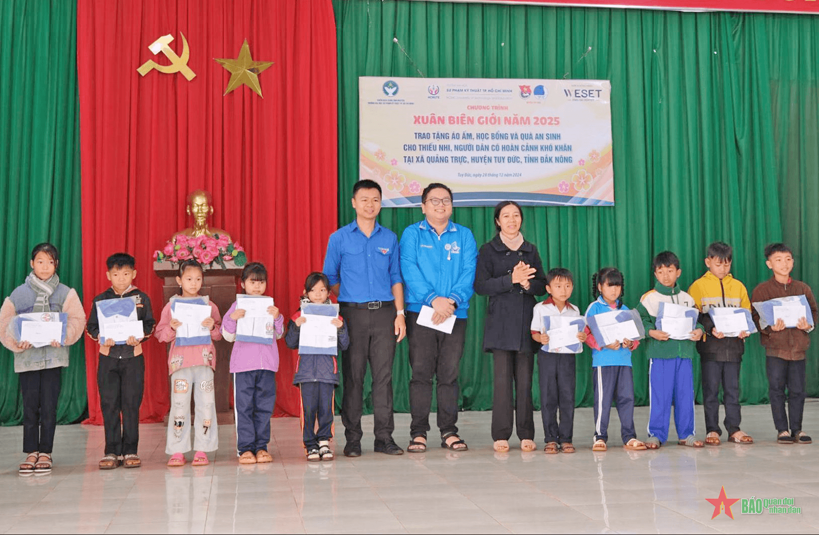 WESET đồng hành cùng chương trình thiện nguyện “Xuân biên giới” 2025 tại Đắk Nông