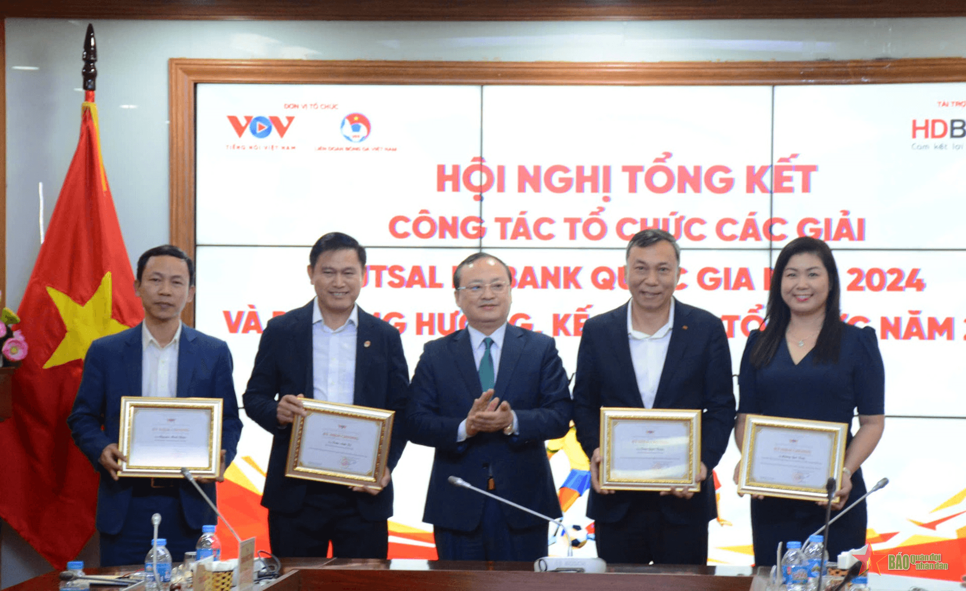 Hơn 6,5 triệu lượt xem các giải futsal quốc gia năm 2024